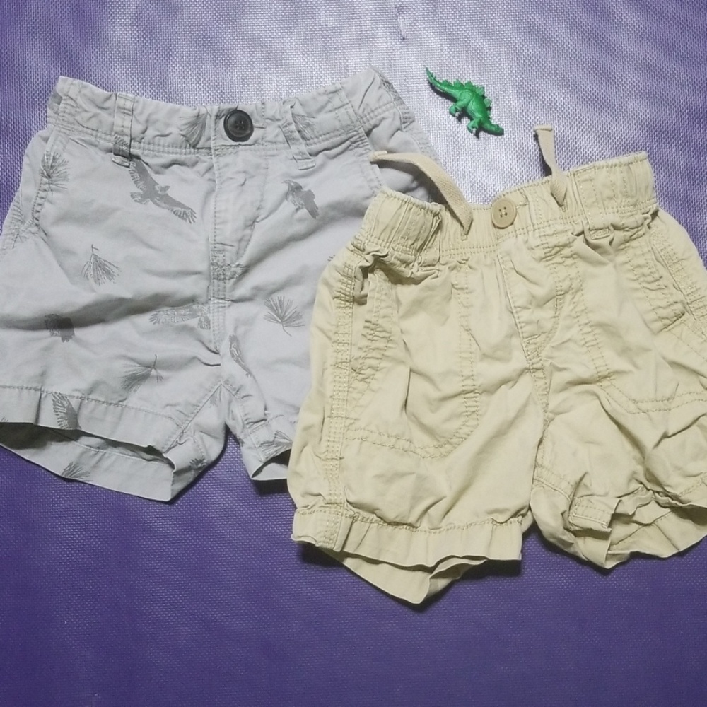 2 pr baby gap shorts